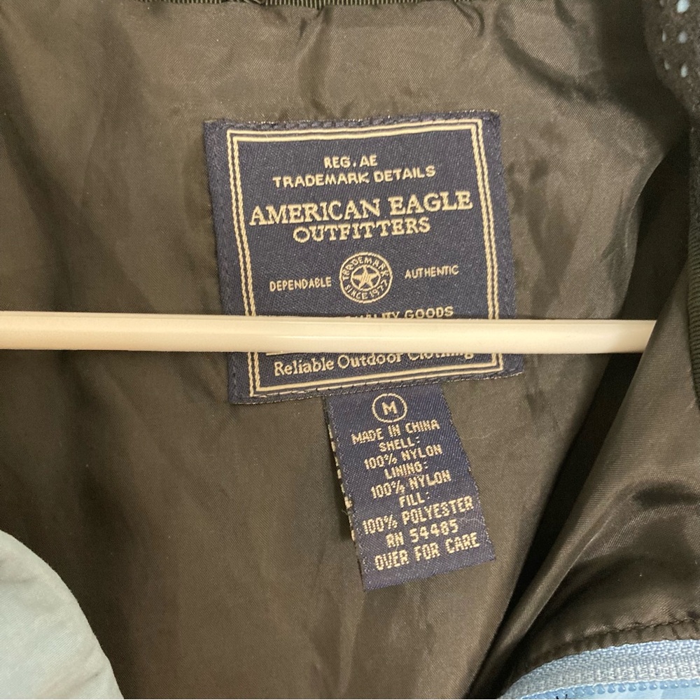 American Eagle Jacket - Blue/Black - Medium - image 2